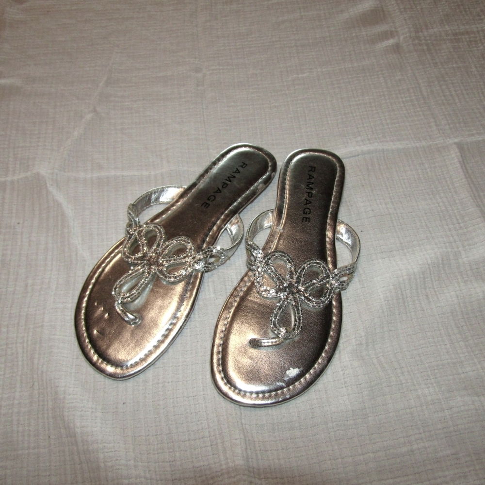 Silver rampage sandals